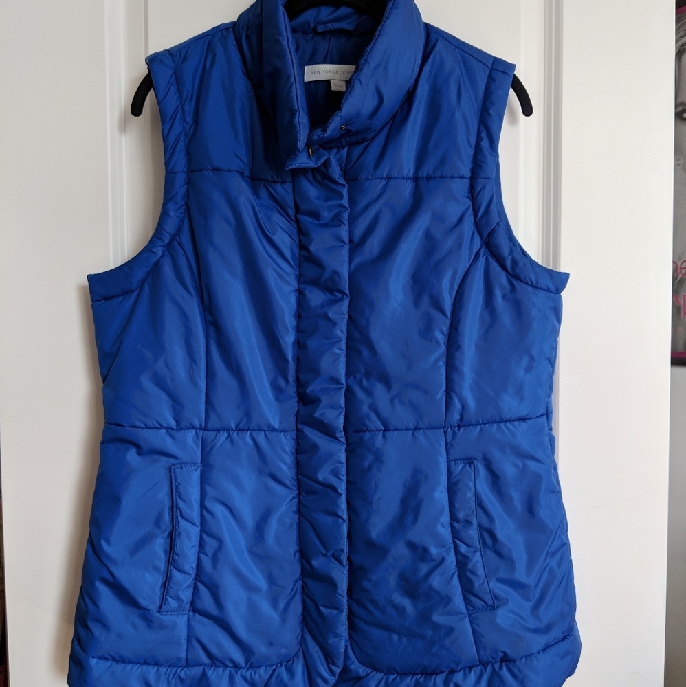Blue NY&Co Vest